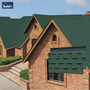 アスファルトゴム屋根用シングルハウス屋根シート用耐久性のある建材 - Product Image 5