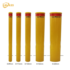 Bolardo de Acero para Bicicletas KAVASS Guardian Underground Safety con Recubrimiento en Polvo - Product Image 2