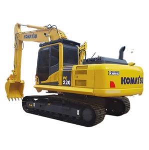 Excavadora de cadenas Komatsu PC220-8 usada, original de Japón, para proyectos de construcción. - Product Image 1