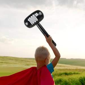 Marteau Gonflable Géant – Accessoire de Déguisement Amusant pour Carnaval, Cirque, <span class=keywords><strong>Anniversaire</strong></span>, Halloween, Fêtes et Cabines Photo - Product Image 6