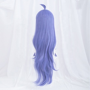 Peluca de 80 cm de largo, azul, estilo <span class=keywords><strong>Kindred</strong></span> Eternal Hunters de League of Legends (LOL), Spirit Blossom, peluca de anime sintética para cosplay, CS-119Q - Product Image 5