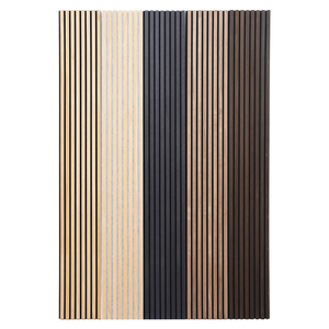 Panel <span class=keywords><strong>de</strong></span> Pared Acústico <span class=keywords><strong>de</strong></span> Madera <span class=keywords><strong>de</strong></span> Roble Natural Moderno con Acabado <span class=keywords><strong>de</strong></span> MDF y Chapa para Estudios, Hoteles, Diseño Gráfico e Insonorización - Product Image 1