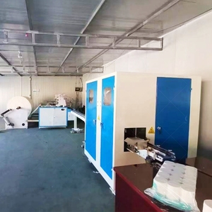 Hoàn Toàn Tự Động Facial Tissue Sản Xuất Máy Nhỏ Cuộn Khăn Ăn Mô Giấy Vệ Sinh Làm Giá Máy - Product Image 4