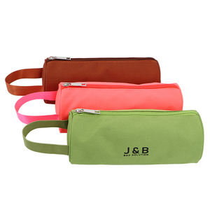 <span class=keywords><strong>Pochette</strong></span> de toilette imperméable vert clair 600D avec fermeture éclair, sac de toilette pour compagnie aérienne, trousse de toilette, étui pour crayons et fournitures scolaires avec poignée - Product Image 1