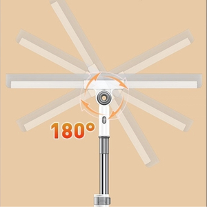 50Cm Xoay <span class=keywords><strong>Scraper</strong></span> Thủy Tinh Cần gạt nước Mềm Lông Hộ Gia Đình Thép Không Gỉ Dài Xử Lý Sàn Quét Ma Thuật Chổi Cho Phòng Tắm - Product Image 5