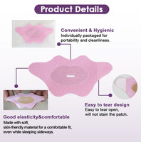 Bande adhésive buccale anti-ronflement douce multicolore OEM pour un sommeil amélioré, marque privée, hypoallergénique, bande adhésive buccale apaisante, bandes de sommeil