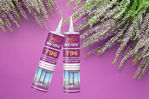 Scellant silicone neutre anti-moisissure monocomposant WeiDu796, résistant aux intempéries, pour la construction, les portes, les fenêtres, l'emballage - Product Image 2