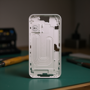 Chasis Intermedio Blanco para iPhone 16 Plus, Accesorio para Placa Base de Teléfono Móvil - Product Image 2