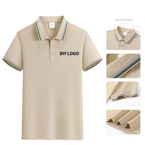 Polos Personalizados con Logotipo Bordado para Hombre, Ropa Deportiva Casual de Marca, Polos de Oficina, Camisetas de Golf para Hombre - Product Image 2