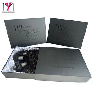 MUYANG Customized Logo Fancy Wig <b>Box</b> Premium <b>Gift</b> <b>Box</b> with Holes and Drawers for Human Hair Wigs - Product Image 4