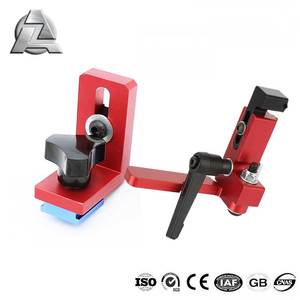 Mitre Ttrack Stop T Slot T Tracks Travail du bois DIY Supports coulissants Type T-tracks <span class=keywords><strong>Menuiserie</strong></span> T-slot Connecteur Rail Chute Backing - Product Image 3