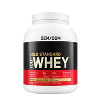 Isolat de protéines de lactosérum de qualité supérieure OEM/ODM, 100 % poudre, absorption rapide, instantané, pour la récupération musculaire après l'entraînement, nutrition sportive