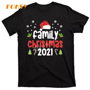 T-Shirt da <span class=keywords><strong>donna</strong></span> con Logo di natale Unisex in cotone e vendita all'ingrosso di natale per le donne <span class=keywords><strong>camicia</strong></span> da <span class=keywords><strong>donna</strong></span> - Product Image 6