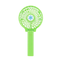 Ventilateur de poche d'urgence pliable à 3 vitesses, rechargeable par USB, avec batterie 18650, idéal pour hôtels et usage domestique (vente en gros)