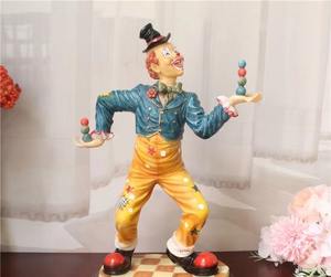 Figurine de Clown <span class=keywords><strong>Joker</strong></span> en Résine, pour Décoration, Cadeau d'Anniversaire - Product Image 1