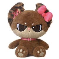 Peluche chat mignon, adorable poupée chaton, coussin câlin pour compagnon de sommeil, cadeau d'anniversaire parfait pour unisexe