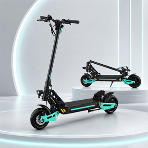 Powerful 800W Dual Disc Foldable Scooter 40 Miles Long Range 30MPH Fast Adult With App High-Speed Performance 800W Dual Motors D - Product Image 1