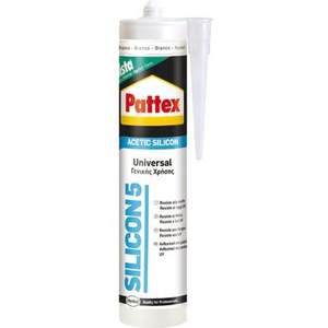 PATTEX SILICONE SILICON5 BLANCO 280ml - Product Image 1
