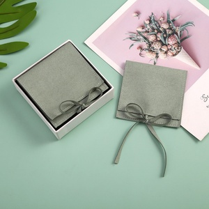 Multicolor Velvet Jewelry <b>Pouch</b> Bag with Strap New Design Packaging Envelope <b>Pouch</b> Container - Product Image 1