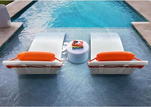 Chaise longue en plastique dans l'eau Chaise longue pour <span class=keywords><strong>piscine</strong></span> Chaise longue ergonomique imperméable Chaise longue pour hôtel Lot <span class=keywords><strong>de</strong></span> 2 chaises <span class=keywords><strong>de</strong></span> <span class=keywords><strong>piscine</strong></span> - Product Image 2