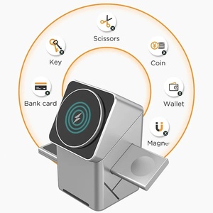 Innovador <span class=keywords><strong>Cargador</strong></span> Inalámbrico Magnético 3 en 1 Plegable Automático de 15W para <span class=keywords><strong>Apple</strong></span> Watch, iPhone 16 Pro Max, 15, 14, 13 y Airpods - Product Image 6