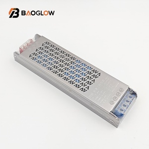 ไฟ LED แบบเส้น รุ่นใหม่ พร้อมไดรเวอร์ DC 12V 24V 33.3A 400W แบบบาง ปิดผนึก  หม้อแปลงไฟฟ้าสำหรับ COB 220V-12V LED ขนาดเล็ก 24V ปรับความสว่างได้ - Product Image 1