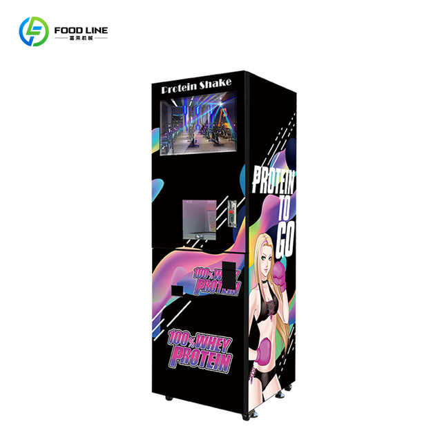 Easy Operate Protein Shake Vending Machine Automatic Self Service Whey Powder Vending Machine