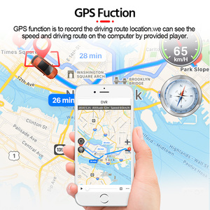Caméra embarquée 4K 3840*2160P 30FPS WiFi avec enregistreur vidéo HD DVR, GPS Tracker, prise de vue gestuelle - Product Image 4