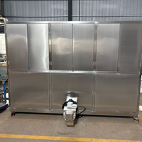 Machine à glaçons industrielle 3T, grande capacité, automatique, pour la transformation alimentaire