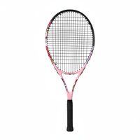 Raquette de tennis en carbone composite, poignée antidérapante et amortissante, cordes durables, zone de frappe plus large pour les débutants et les joueurs occasionnels