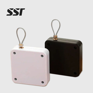 Punch-free pull rope door closer sliding door bedroom automatic return simple automatic silent closing automatic door closer - Product Image 1