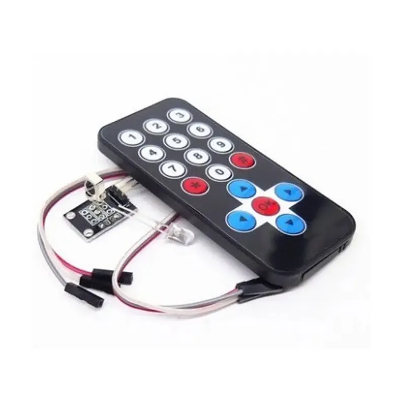 Intelligente elektronische drahtlose Infrarot-IR-Fernbedienungsmodul-Kits DIY-Kit HX1838 für Raspberry Pi