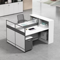Nouveau Système de Postes de Travail Commerciaux de Haute Qualité au Design Moderne pour Mobilier de Bureau d'Entreprise – Ensemble de Tables à Cloisons
