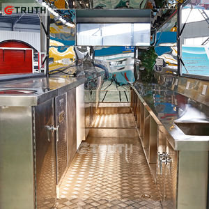 אמת הכלב חם עגלת מזון משאית מסעדה חשמלית אוכל נייד משאית עגלת אוכל נייד למכירה פיליפינים - Product Image 3