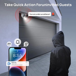 Caméra de sécurité IP CCTV Vikylin HIK OEM H.265 6MP 8MP, lumière rouge et bleue, couleur pleine, dôme tourelle, audio bidirectionnel, étanche IP67, P2P - Product Image 4