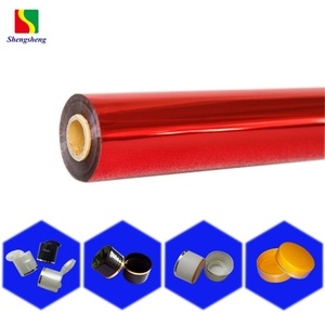Feuille d'aluminium pour estampage à chaud de capsules de bouteilles, électrochimique, résistante à l'<span class=keywords><strong>alcool</strong></span>, procédé de <span class=keywords><strong>test</strong></span> stable, sans transfert d'or, SS-31 Rouge - Product Image 5