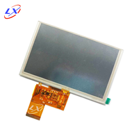 Écran LCD haute résolution 5 pouces, angle de vision 12H, interface RGB 800x480, module d'affichage