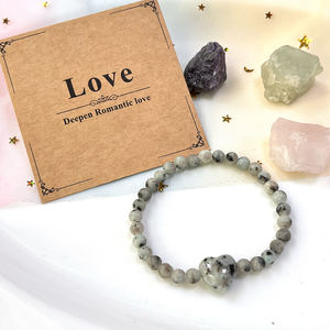 Pulsera de Piedras Preciosas de Jaspe Kiwi de 6 mm Hecha a Mano, Joyería de Cristal Curativa al por Mayor, Piedra del Chakra del Corazón, Armonía y Apoyo Emocional - Product Image 3