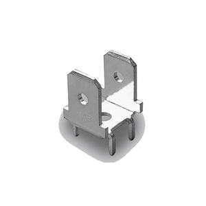 Terminales de Crimpado de Latón Estañado <span class=keywords><strong>HLE</strong></span> PT250-<span class=keywords><strong>H</strong></span>, Escalonados 5.08x7.62mm, para Diseños Flexibles de PCB, 1000 Piezas/Bolsa - Product Image 1