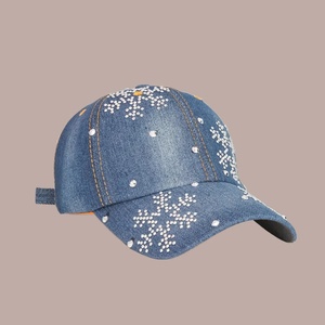 High Quality <b>Waterproof</b> Unisex 6-Panel Baseball <b>Cap</b> Winter Metal Buckle Cotton/Polyester Fashion Cowboy <b>Cap</b> - Product Image 2