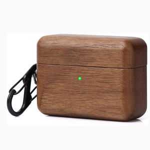 Étui en bois écologique pour écouteurs <span class=keywords><strong>sans</strong></span> <span class=keywords><strong>fil</strong></span>, protection intégrale, durable, sac OPP, chargement naturel pour <span class=keywords><strong>Airpods</strong></span> Pro 3, <span class=keywords><strong>Airpods</strong></span> 4 - Product Image 5
