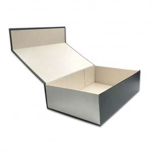 Cajas de cartón para camisas de vestir, embalaje de papel negro mate, dibujos animados, venta al por mayor, 2 piezas - Product Image 1