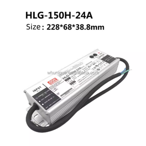 Драйвер светодиодов 150 Вт 12 В 12.5 А Meanwell HLG-150H-12A, импульсный источник питания AC-DC серии HLG-150H, MW C.V+C.C. - Product Image 2