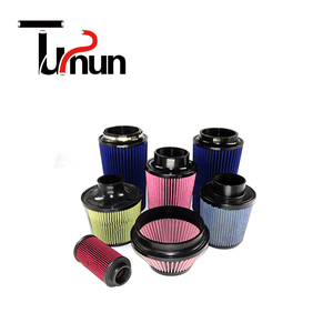 กรองอากาศทรงกรวยแบบไหลสูง Universal ขนาด 76 มม. 3 นิ้ว สำหรับระบบดูดอากาศเย็น ประสิทธิภาพสูง ล้างทำความสะอาดได้ ใช้ซ้ำได้ สำหรับรถแข่ง - Product Image 2