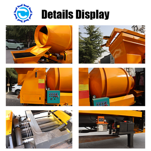 Dizel ve elektrikli <span class=keywords><strong>beton</strong></span> pompalama ve mikser makinesi 65KW güç pompalama <span class=keywords><strong>beton</strong></span> mikser makineleri şantiyeler için pompa ile - Product Image 3