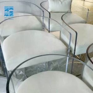 OEM акриловые стулья, акриловый стул, высокий барный стул, современный акриловый барный стул - Product Image 5