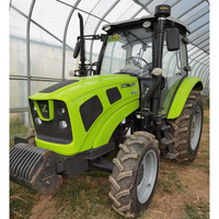 Tracteur agricole chinois Zoomlion 120HP 4WD à moteur diesel RH1204 avec boîte de vitesses et pompe pour l'agriculture