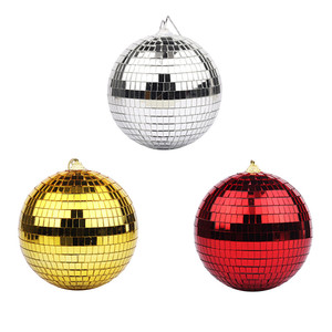 Luci DJ Rotanti 15/20/30cm, Sfera a Specchio Personalizzabile, Palla di Vetro per Discoteca, Palline di <span class=keywords><strong>Natale</strong></span> Personalizzate - Product Image 4