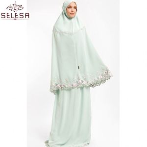 Abbigliamento islamico preghiera araba tinta unita maniche lunghe Dubai abiti <span class=keywords><strong>turchi</strong></span> abiti da preghiera per donne musulmane - Product Image 4