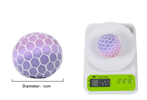 Nuevo Juguete Sensorial Antiestrés de Bolas de Uva en Colores Pastel para Niñas, Niños y Adultos, Juguetes Sensoriales de Malla de Colores Arcoíris - Product Image 5